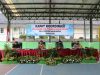 Rakor dengan Polres Majalengka, Komisi Penanggulangan AIDS (KPA) Kabupaten Majalengka Jawa Barat menggelar Rapat Koordinasi (Rakor) pengurus KPA dan Intansi terkait, Senin (19/10/2020) di Lapangan Tenis Outdoor Sekretariat Daerah Majalengka.
