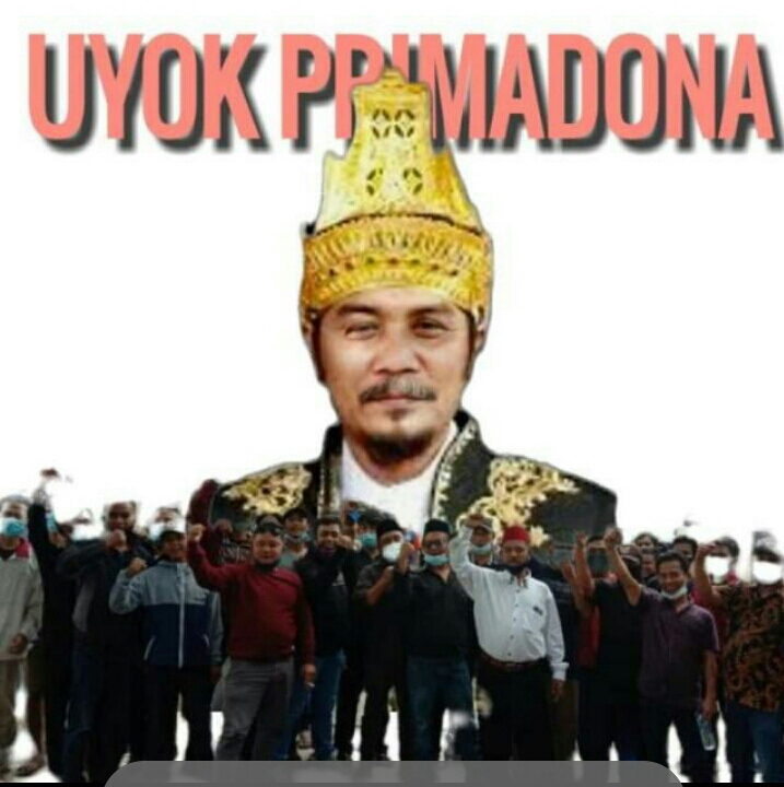 Uyok Primadona atau Bang Komeng, Calon Kepala Desa Sukaharja Kabupaten