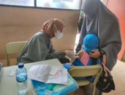 Polres Metro Bekasi Terus Gencarkan Vaksin Siswa SD