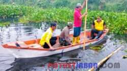 Jadi Penyebab Banjir, Eceng Gondok Dibersihkan TNI-Polri