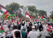 Ribuan Warga Karawang Aksi Bela Palestina